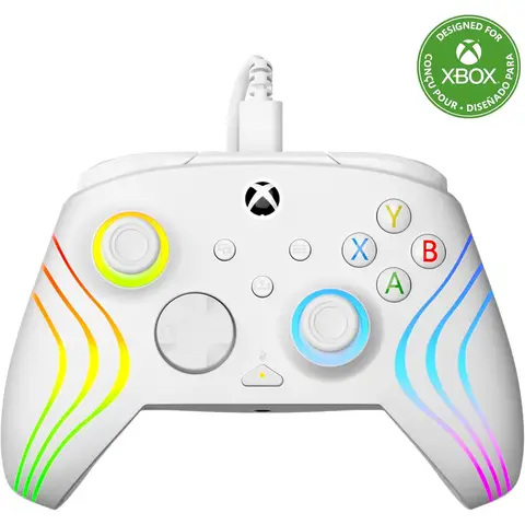 Turtle Beach PDP Afterglow Wave Wired Controller for Xbox / Xbox Series - White