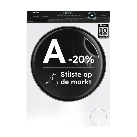 Haier Wasmachine HW80-B14959EU1 i-Pro 5 (8 kg, 1400 tpm, Direct Motion-motor, ABT, - wifi & Bluetooth)