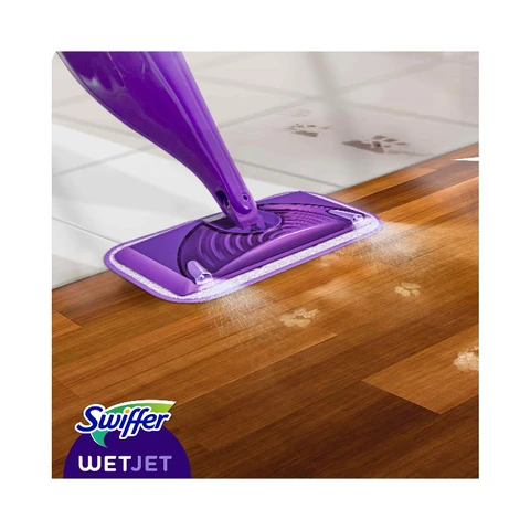 Balai Spray SWIFFER WetJet avec Recharge Lavable