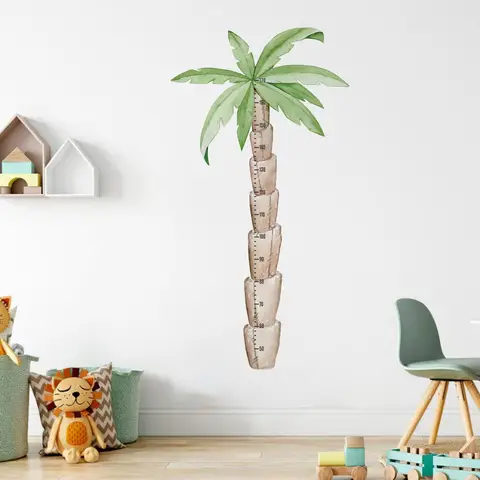 Murgall Tree Height Chart Wall Sticker 80x153cm 1 Sheet