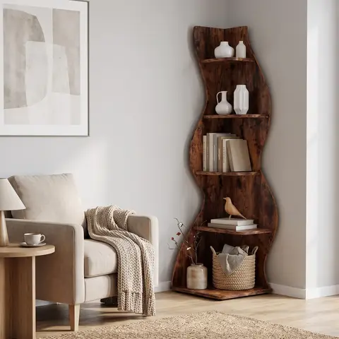 Bücherregal Ecke