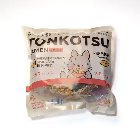 Japanese-Style Frozen Spicy Tonkotsu Ramen 700g