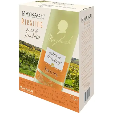 MAYBACH Riesling Weißwein süß und fruchtig, 6x0,75L