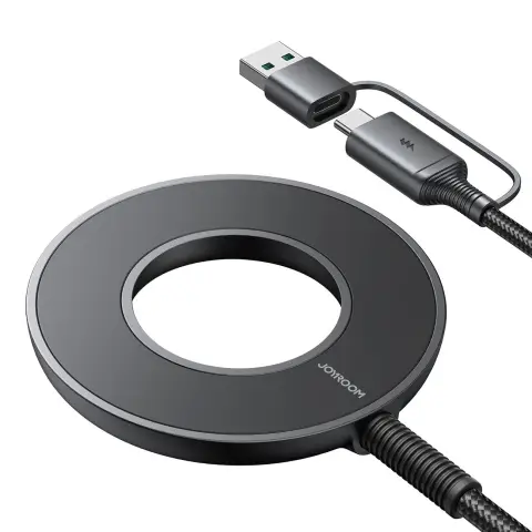 Joyroom wireless magnetic charger 15W black