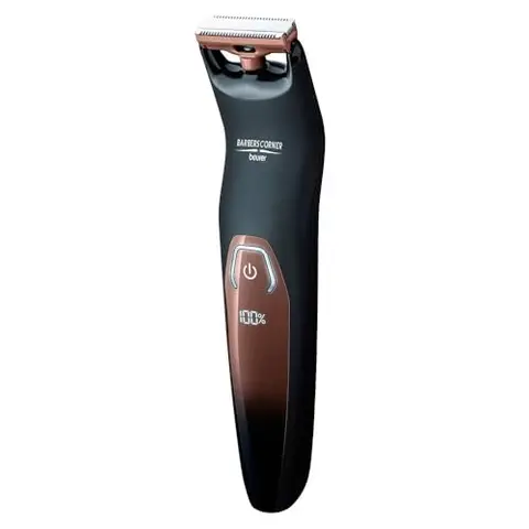 Beurer HR 6000 Body Groomer für Nass- und Trockenrasur von Gesicht und Körper, doppelseitige Edelstahlklinge, verstellbarer Kammaufsatz