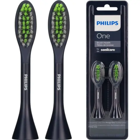 Bürstenköpfe für Philips One BH1022/04 2er-Pack Dunkelblau