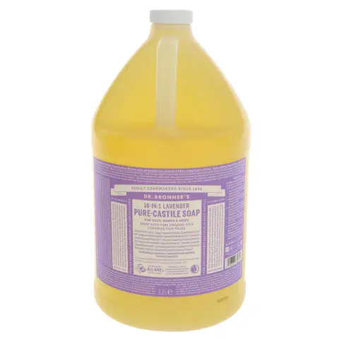 Dr Bronner's Lavender Castile Liquid Soap 3.8L
