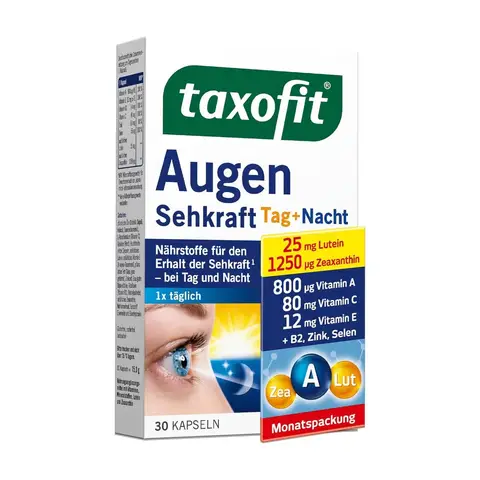 TAXOFIT Augen Sehkraft 30 Kapseln