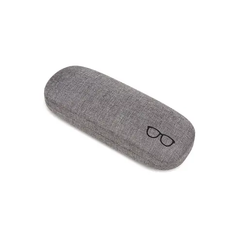 Hard Shell Eyeglasses Case, Portable Protective Glasses Case for Eyeglasses & Sunglasses Storage (Grey)