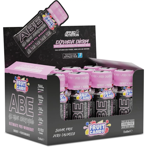 Applied Nutrition ABE Energy Shot Fruit Candy - 12 x 60ml