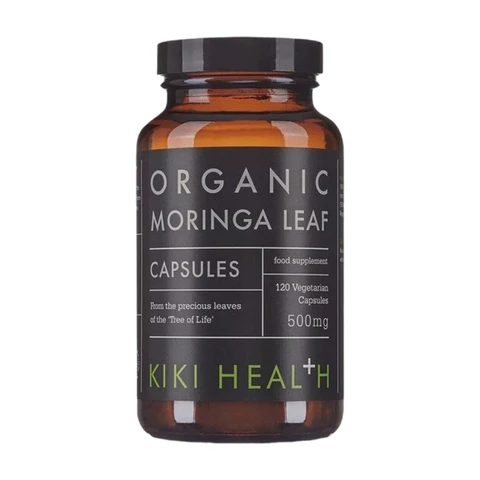 KIKI Health Moringa Leaf - 120 Vegan Capsules