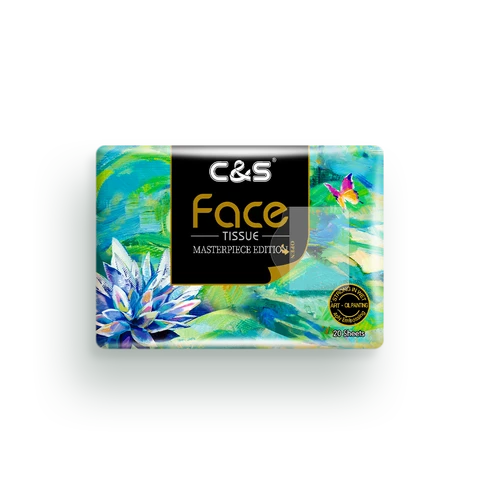 JIEROU C&S 4ply 20sheets vierkante zakdoek (10 zakken)