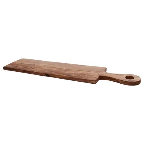 Maison by Premier Kora Rectangular Padle Serving Board in Olive Wood