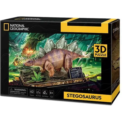 CUBIC FUN 3D Puzzel NG Stegosaurus