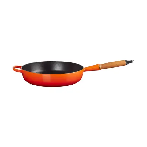 Sautépfanne Signature rund mit Holzgriff 28 cm