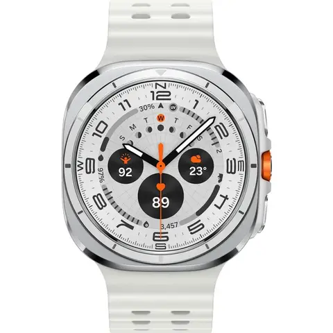 Samsung Galaxy Watch Ultra 47 mm (2025) - LTE-smartwatch Titanium White