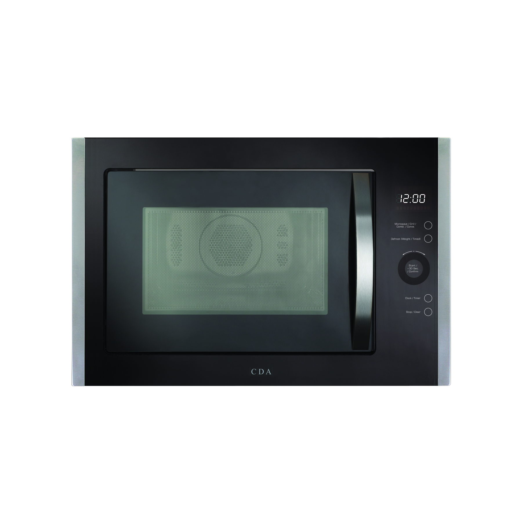 CDA VM452SS Built-In Microwave with Grill & Convection Oven, 25L, 900W, Stainless Steel