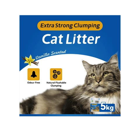 Meowmagic Litière pour chat à base de plantes (Tofu mixte) 5 kg