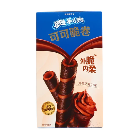 Oreo Rouleaux croustillants saveur chocolat intense - 50 g