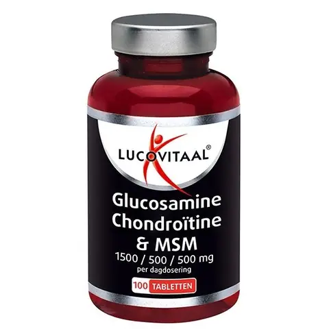 Lucovitaal Glucosamine Chondroïtine MSM – 100 tabletten
