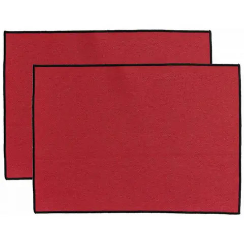 Lot de 2 Sets de Table Recyclés Laora Tango 33 x 45