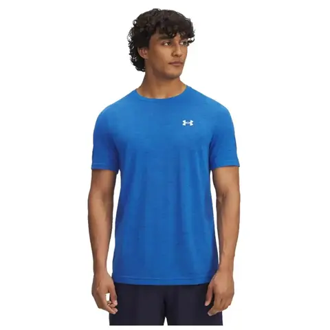 Under Armour Vanish Seamless Men's Short Sleeve T-Shirt - Blue Atlantis