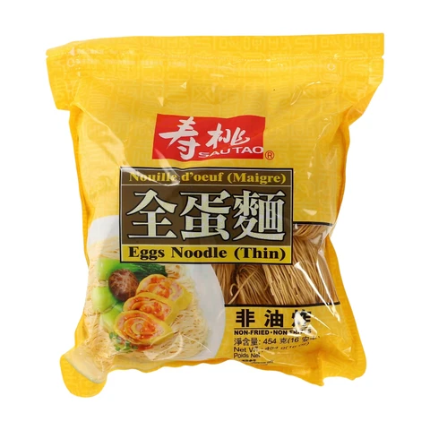 SAUTAO  Nouilles aux œufs fines 454 g