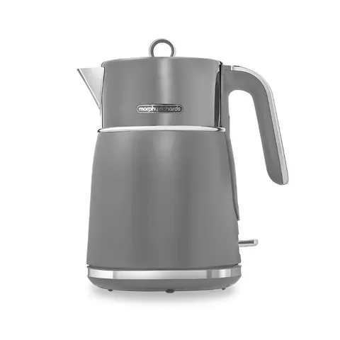 Morphy Richards Signature Jug Kettle, Cordless, 1.5L, Grey - 100705