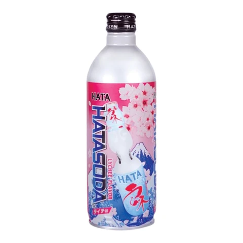 [Date courte] Hata Ramune Japonais Saveur Litchi HATA JP 500ml