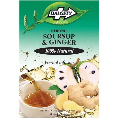 Dalgety Soursop & Ginger Tea 40G