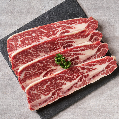British Wagyu Beef Short Rib Slices (Bone-in) 500g