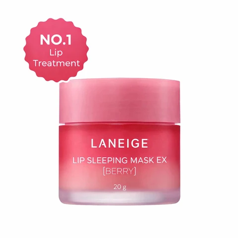 Laneige Masque de nuit pour les lèvres aux fruits rouges - 20 g