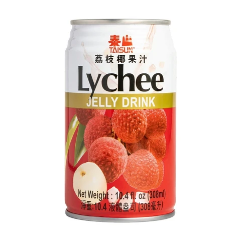 TAI SUN Lychee With Coconut Jelly Drink 308ml