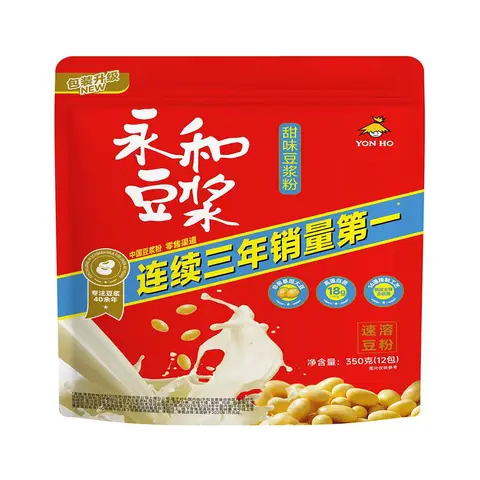 YON HO  Sweet Soya Bean Milk Powder (12 packs) 350g