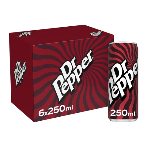 Dr Pepper 6 X 250ml