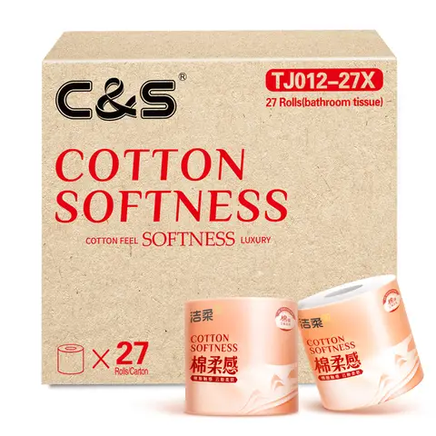 C&S 4-lagiges 120 g Toilettenpapier 27 Rollen