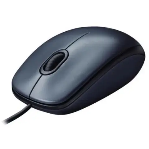 Logitech Mouse M100 Optical Corded Black