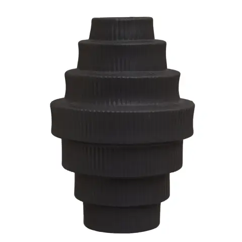 Fabia Black Large Vase