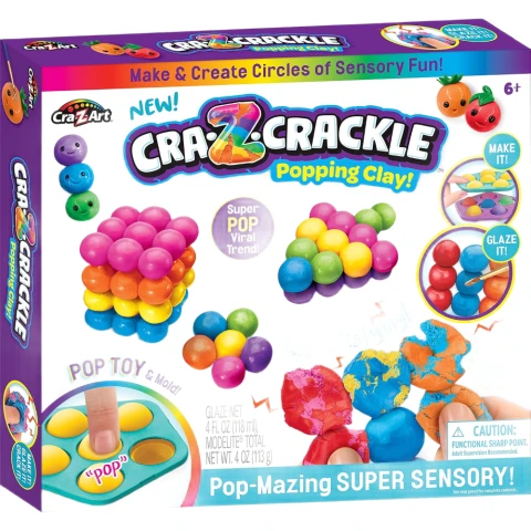 Cra-Z-Crackle Clay Pop-mazing Activity Set