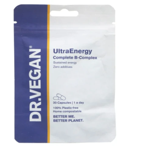 DR VEGAN - Ultra Energy - Complete Vitamin-B Complex - 30 CAPS
