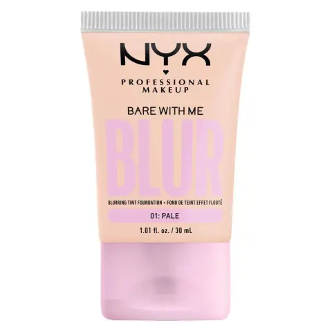 NYX Professional Makeup Bare With Me Blur Tint Foundation 01 Pale Makeup
