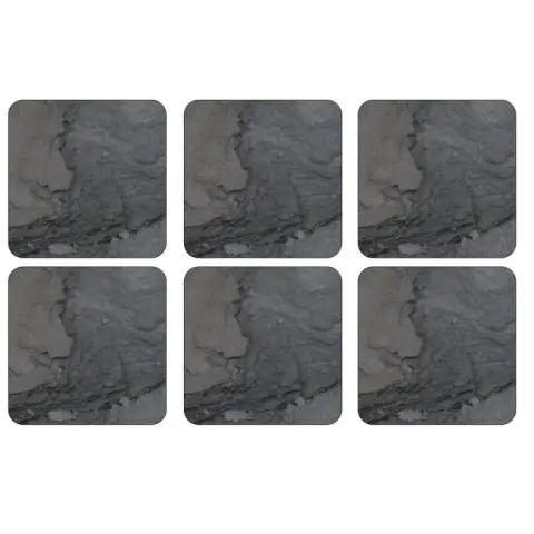 Pimpernel Midnight Slate Set of 6 Coasters