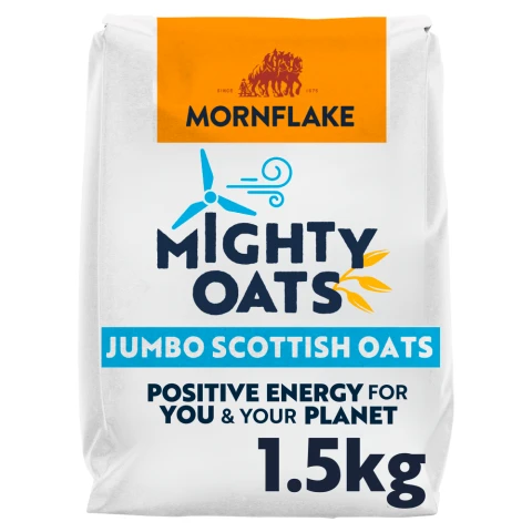 Mornflake Mighty Oats Scottish Jumbo Oats 1.5Kg