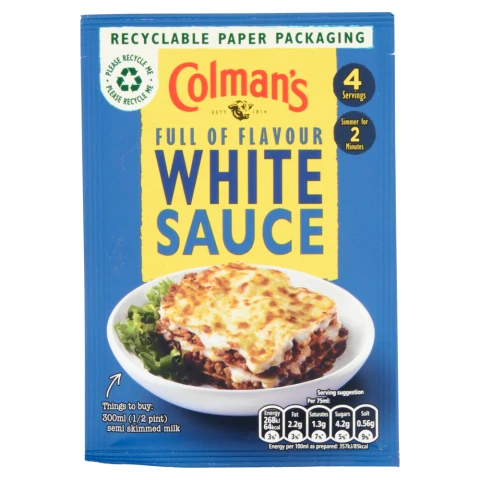 COLMAN'S WHITE SAUCE MIX 25G