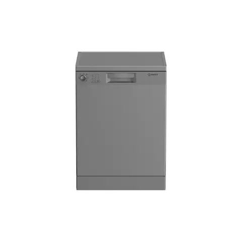 Indesit IN2FE13DT9SUK 60cm Freestanding Dishwasher – 13 Place Settings, Push&Go, Silver, E Rated
