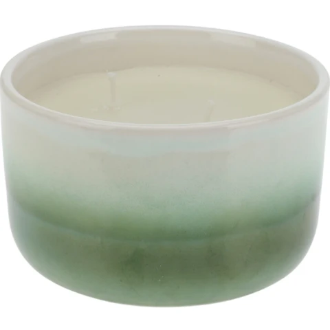 Bougie parfumée dans un pot en céramique 12 x 7