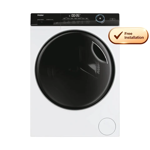 Haier I-Pro Series 5 Washer Dryer HWD100B14959NUK 10+6kg, combined D Class Energy Rated, White
