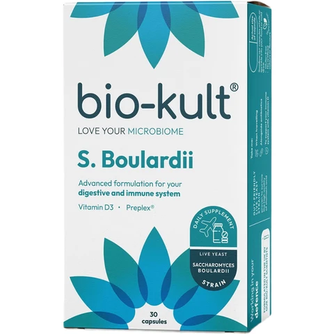 Bio-Kult Saccharomyces Boulardii Digestive Support Capsules - 30 Capsules