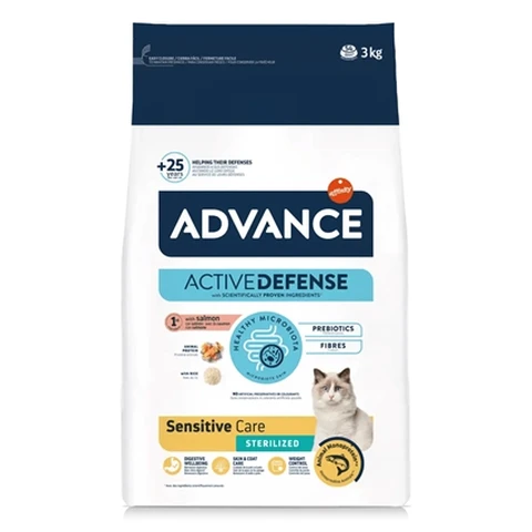Advance Croquettes pour chats stérilisés sensibles - 3 kg