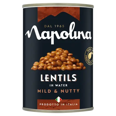 Napolina Lentils In Water 400g